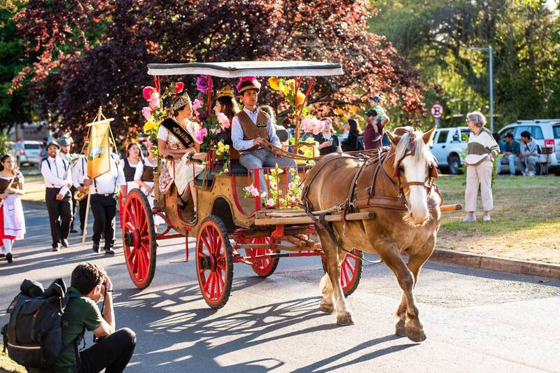 La tradicional fiesta cervecera parte con un pasacalle gratuito en la ciudad de Valdivia.