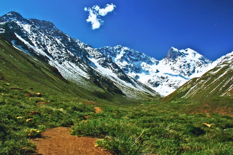 Un lugar que está cerca de Santiago y que invita a desconectarse de la ciudad durante el feriado largo. Créditos: Andes Handbook.