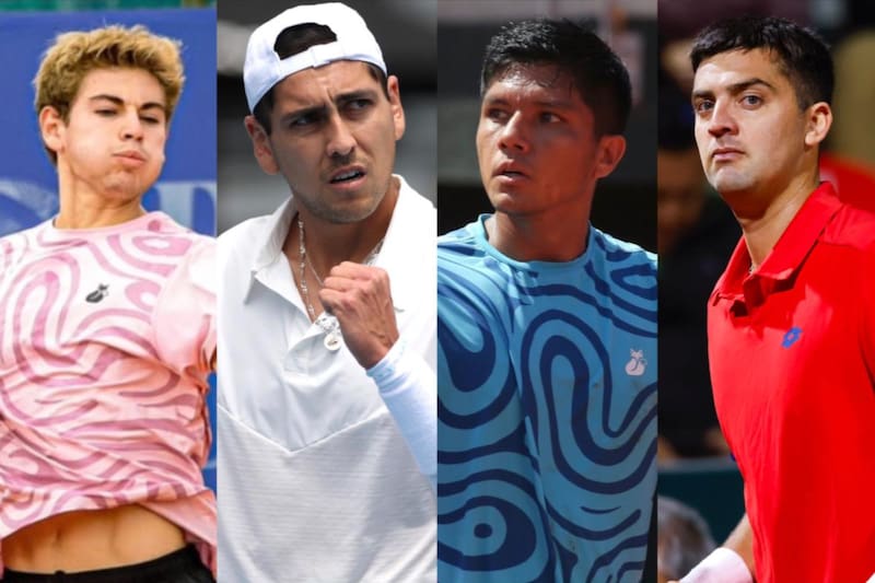 Los cuatro tenistas chilenos dirán presente en el Challenger de Concepción.