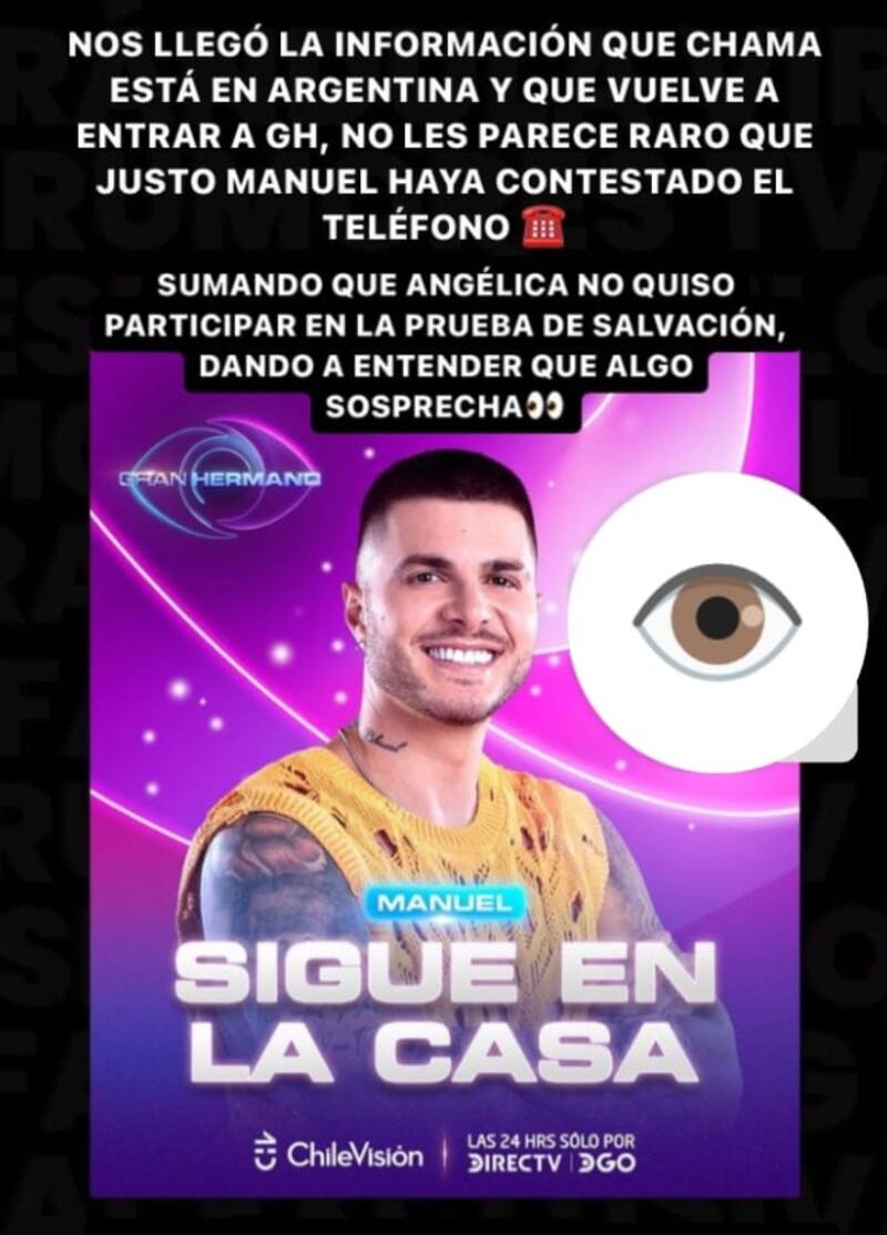 Historia de Infama. Créditos: Instagram