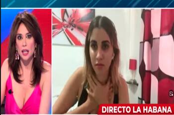 VIDEO: Influencer cubana fue detenida en plena entrevista mientras hablaba del gobierno