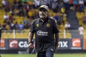 Diego Maradona no va más en Dorados debido a sus problemas de salud