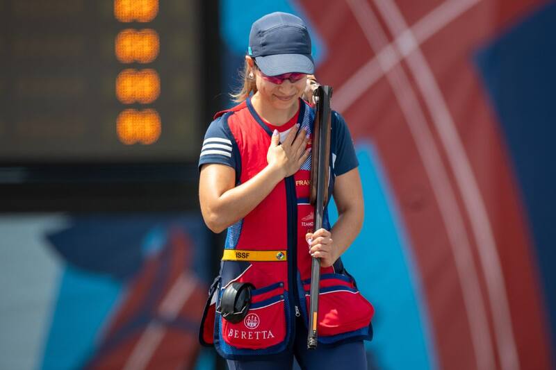 Francisca Crovetto consiguió su primera medalla de oro en unos Juegos Panamericanos. Foto: Oscar Muñoz Badilla.