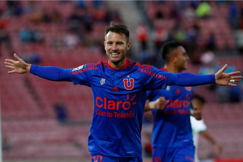 El argentino marcó 11 goles en Universidad de Chile. Foto: Agencia Aton.