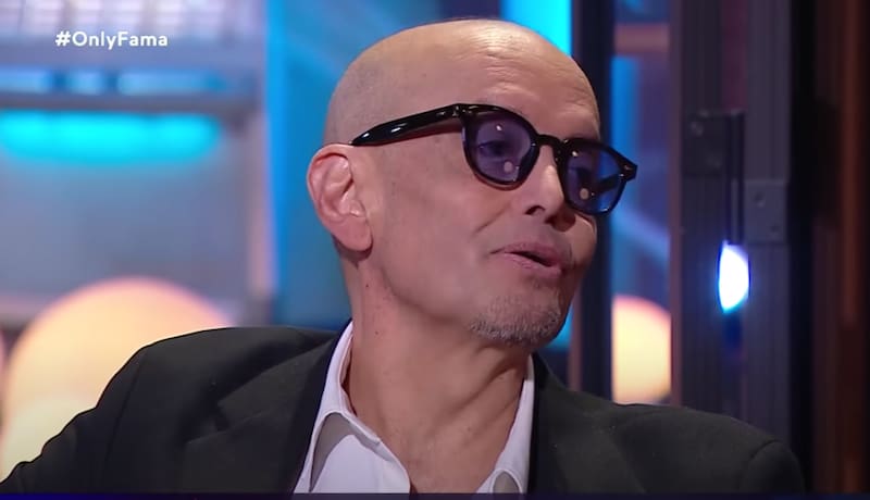 El cantante fue invitado a Only Fama.