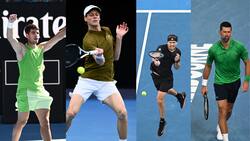 Con Alcaraz, Sinner, Zverev y Djokovic: definidas las semifinales del Australian Open