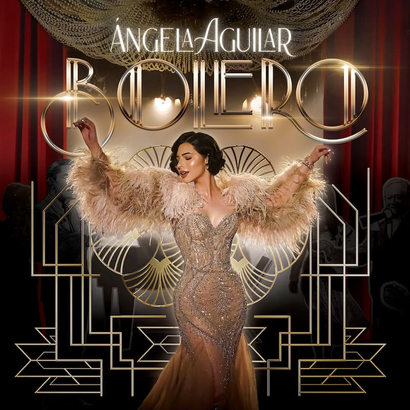 Ángela Aguilar estrenó su álbum "Bolero", un disco que recopila grandes clásicos del género musical.