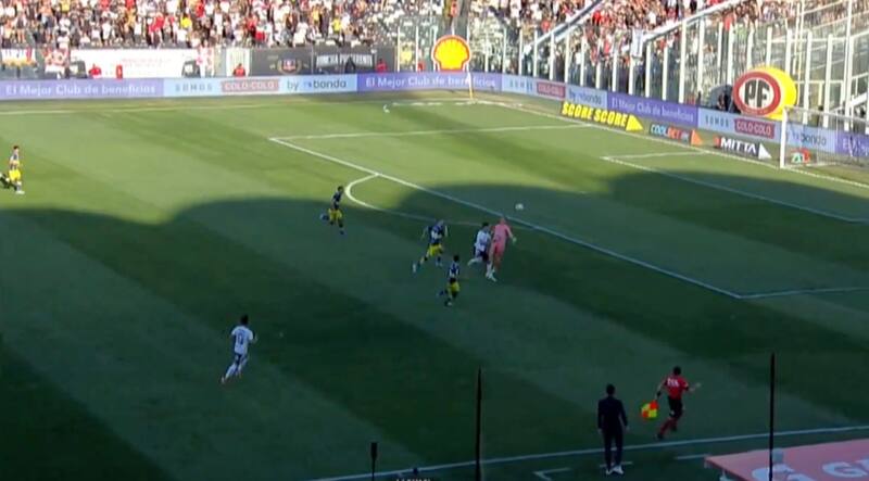 La polémica expulsión de Ignacio González en el partido entre Colo Colo vs. Everton. VIDEO: TNT Sports.
