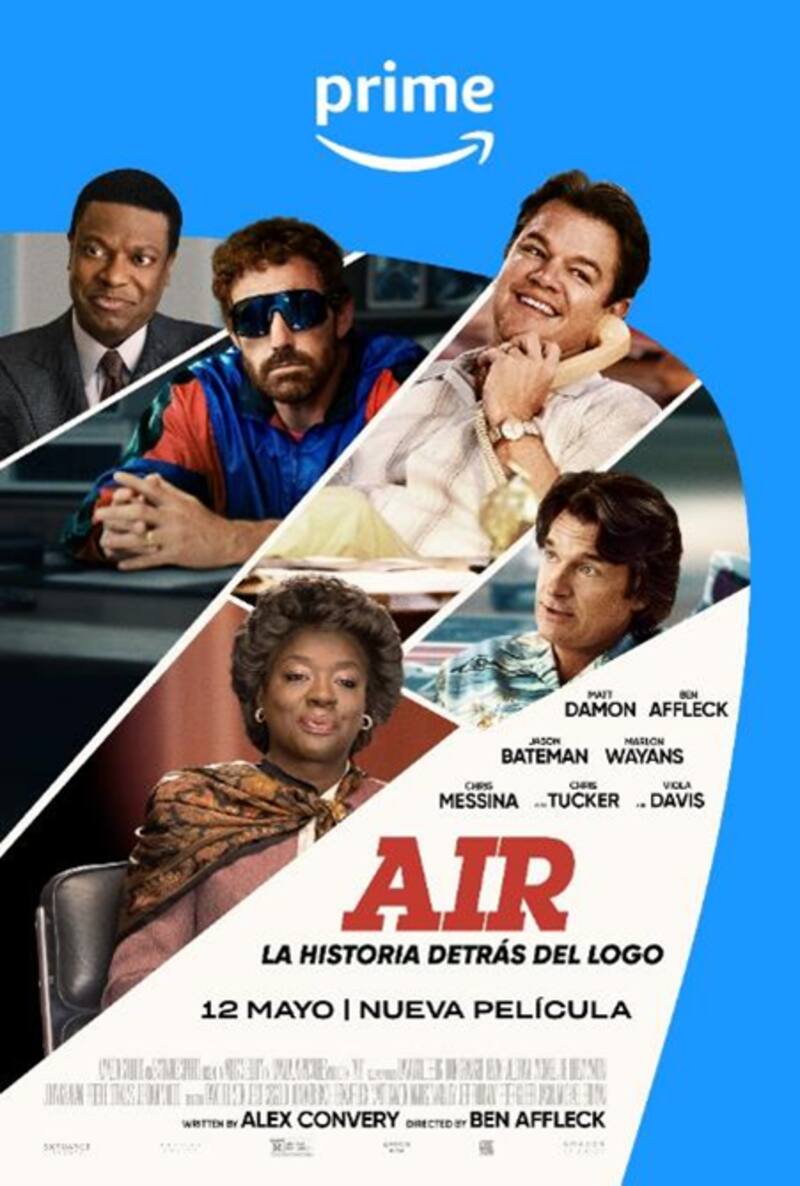 Afiche "Air" / Créditos: Prime Video