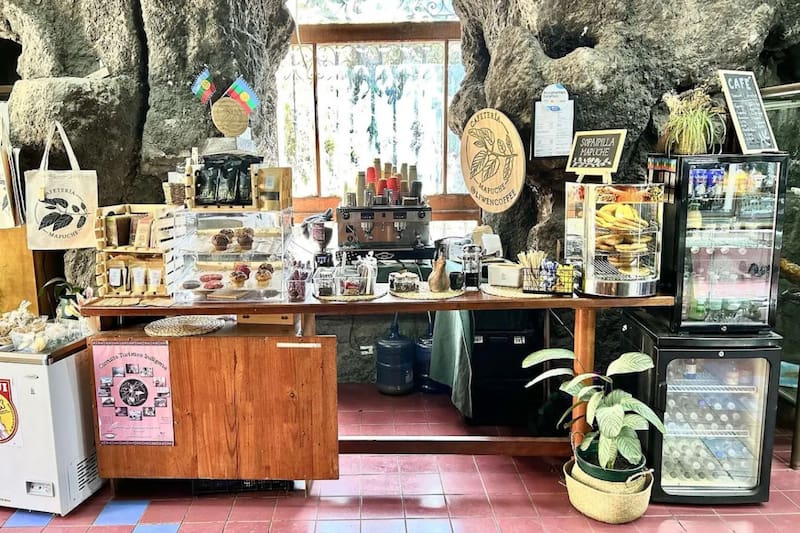 Está ubicada al interior de un popular cerro de la capital.
Créditos: Google Maps.