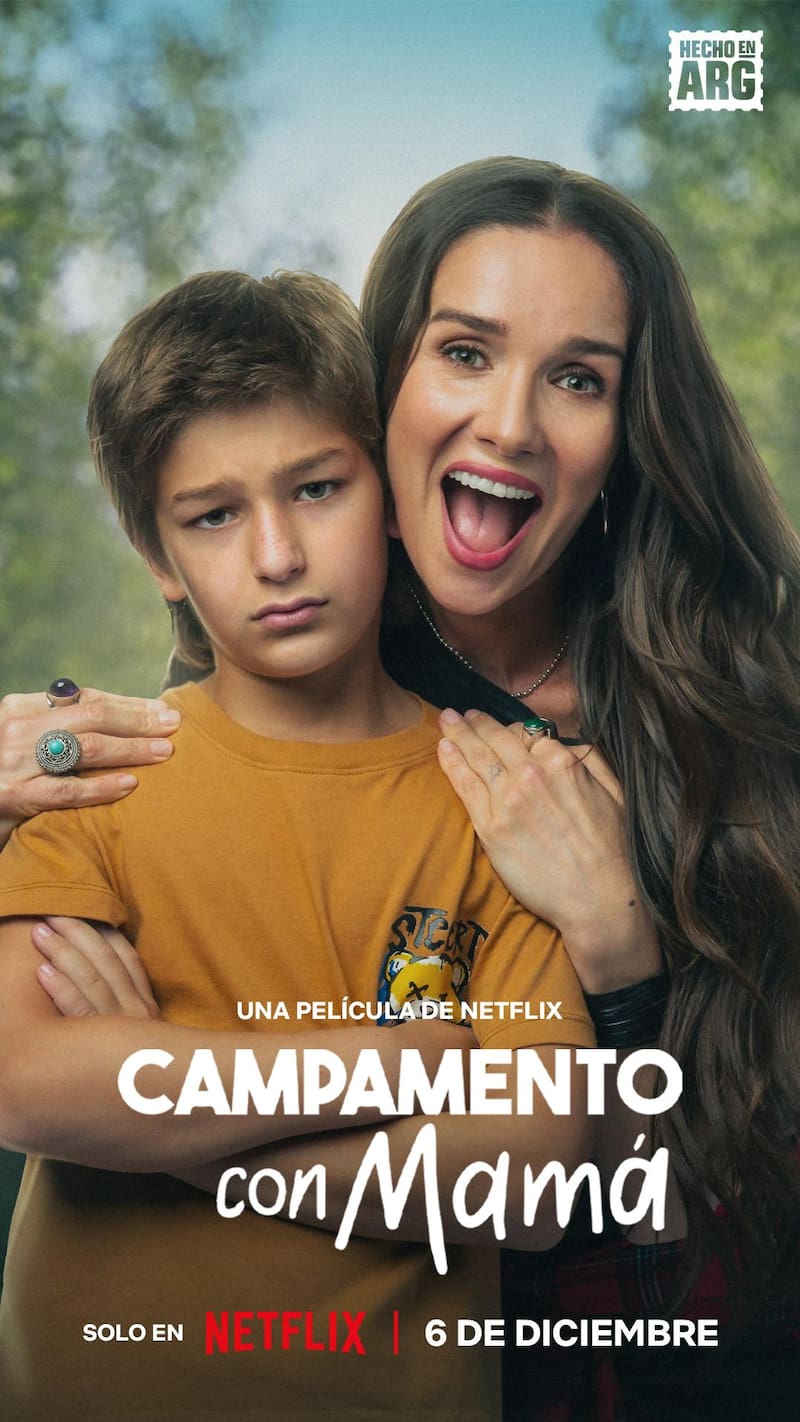 protagoniza "Campamento con mamá".