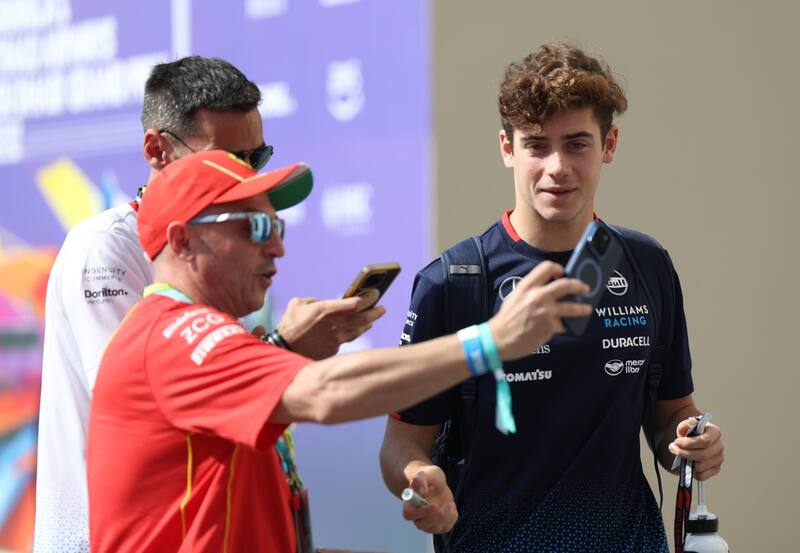 Franco Colapinto. EFE