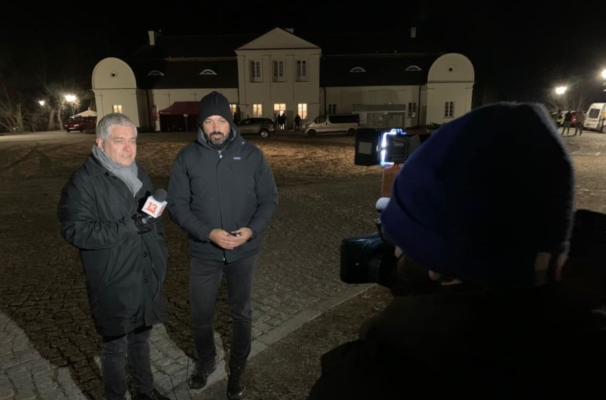Con cuatro periodistas desplegados: La amplia cobertura de Canal 13 al ataque de Rusia a Ucrania