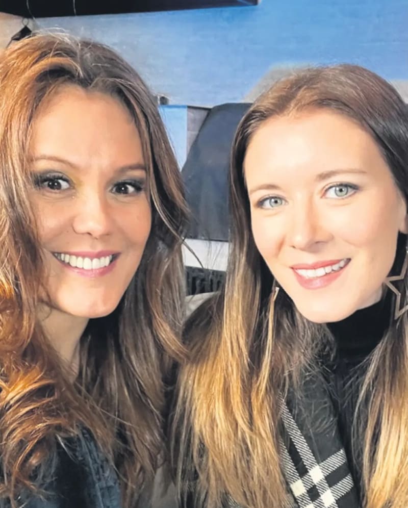 Ruth Gamarra y Carla Jara son amigas de hace muchos años. Créditos: Instagram