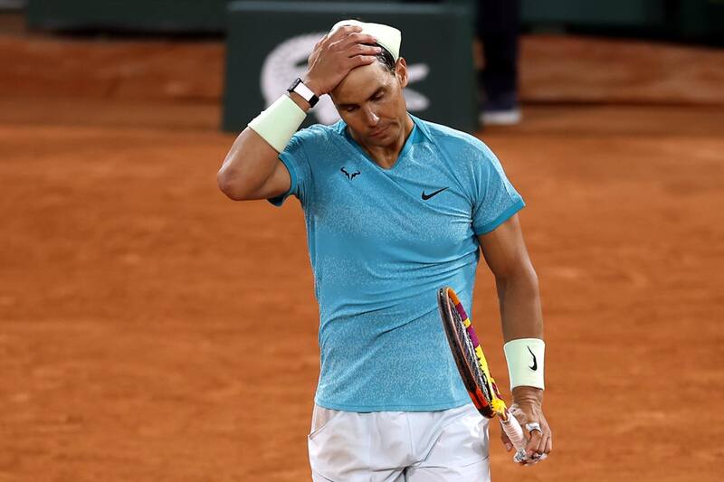 cae en primera ronda de Roland Garros. Foto: EFE.