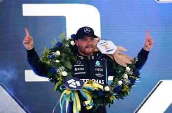 No le dio chances a Max Verstappen: Valtteri Bottas se quedó con el Sprint del Gran Premio de Brasil