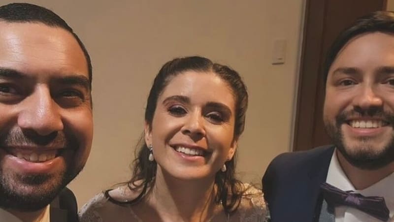 Chiara Barchiesi en su fiesta de matrimonio celebrada en medio de los incendios que dejaron a más de 100 personas fallecidas y miles de hectáreas reducidas a cenizas./ Redes Sociales