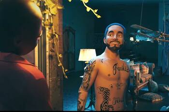 J Balvin muestra el colorido y animado videoclip de "azul"