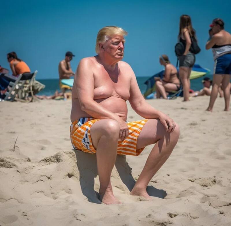 Donald Trump, ex presidente de Estados Unidos