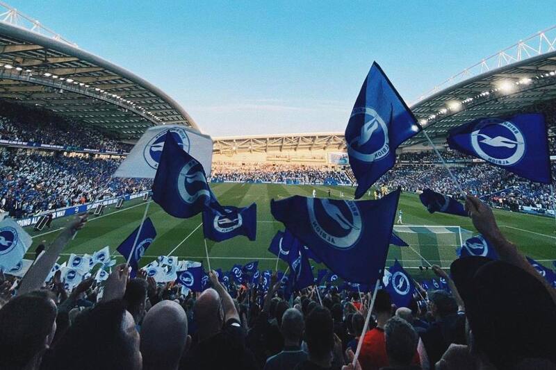Recinto deportivo del Brighton de la Premier League de Inglaterra.