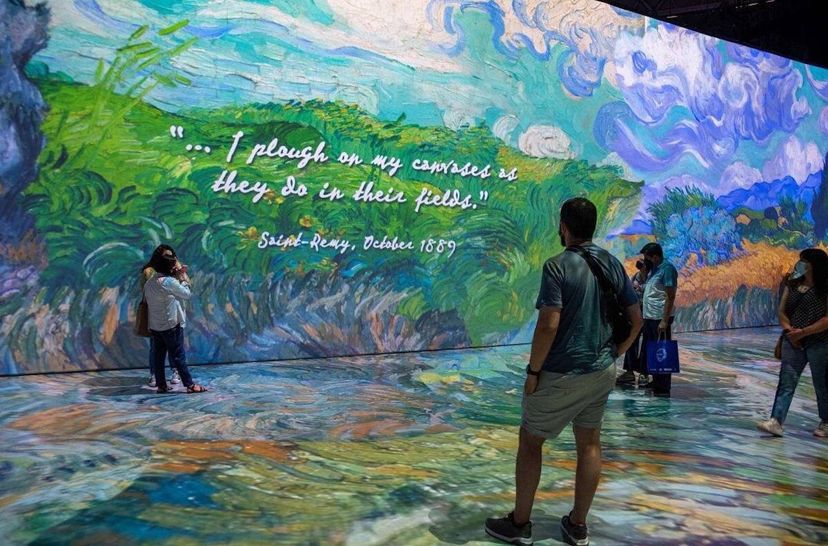Beyond Van Gogh: dónde ver la exposición y hasta cuándo estará en la Región Metropolitana