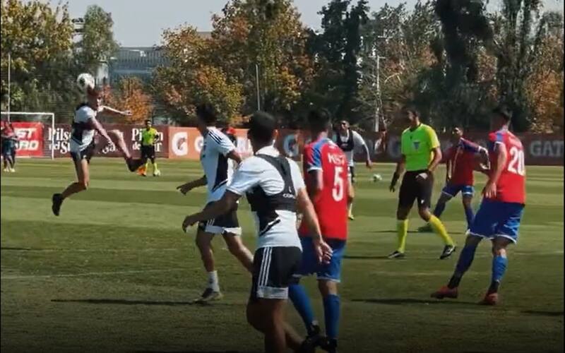Leonardo Gil marcó un gol en duelo preparatorio de Colo Colo