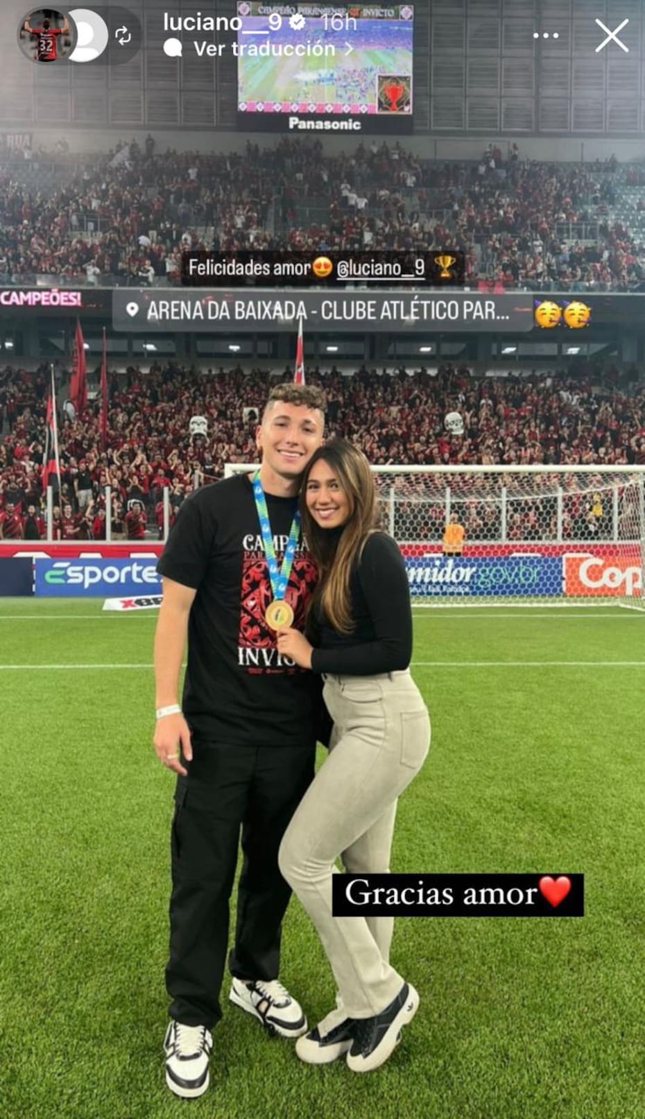 Luciano Arriagada ganó su primer título en Brasil.
