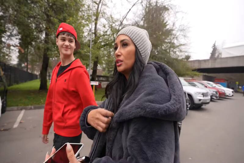 Mateo Neira y Pamela Díaz