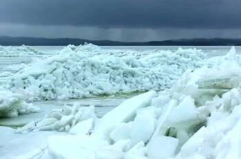 VIDEO | ¡Asombroso tsunami de hielo! mira aquí el inédito registro en timelapse