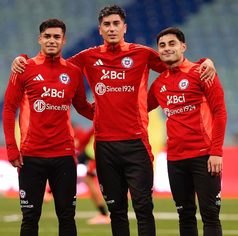 Están con La Roja y su presencia para el duelo con O'Higgins es una duda. Foto: @udechile