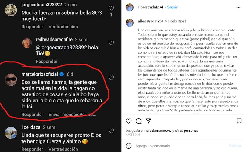 La polémica con su exniñera.