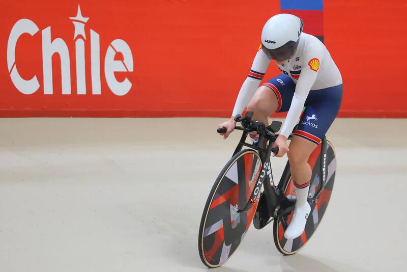 Se realiza en el Velódromo de Peñalolén hasta el 26 de octubre. Foto: Agencia Aton