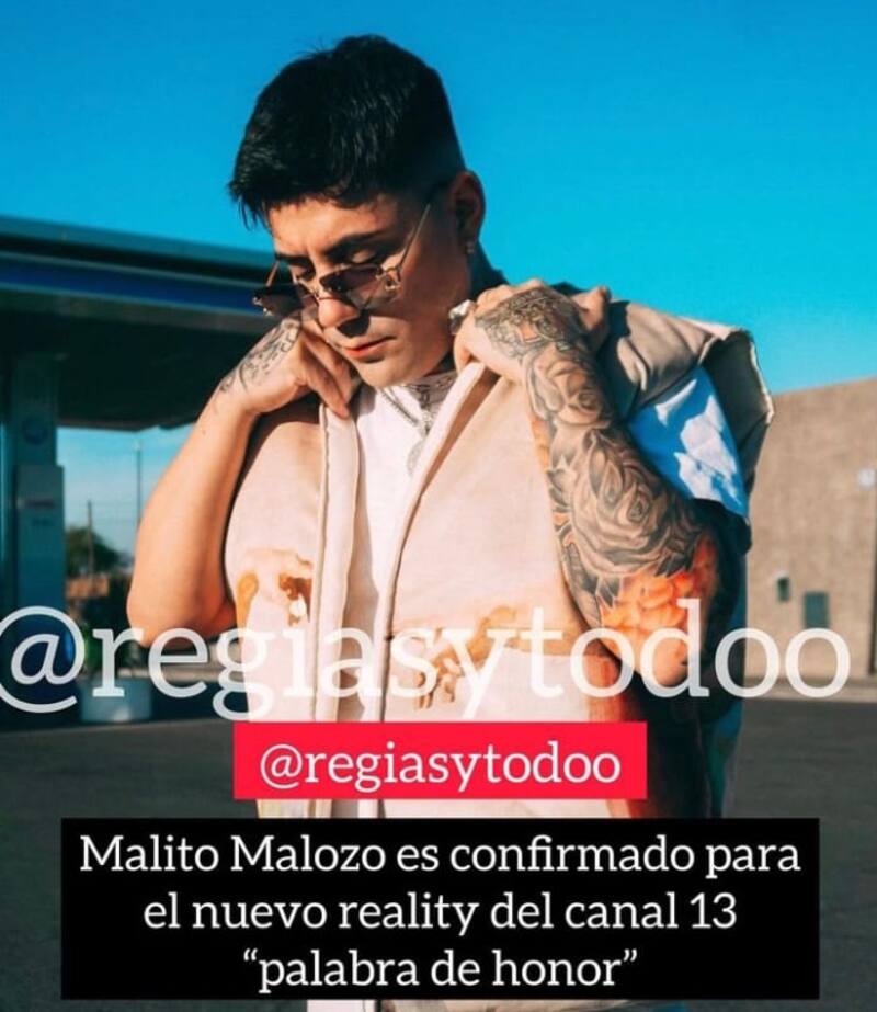 Malito Malozo. Créditos: Instagram