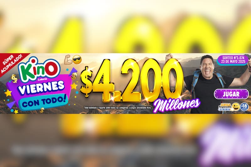 Este viernes, el popular juego de azar tiene un pozo a repartir de más de $4.200 millones entre todas sus categorías.