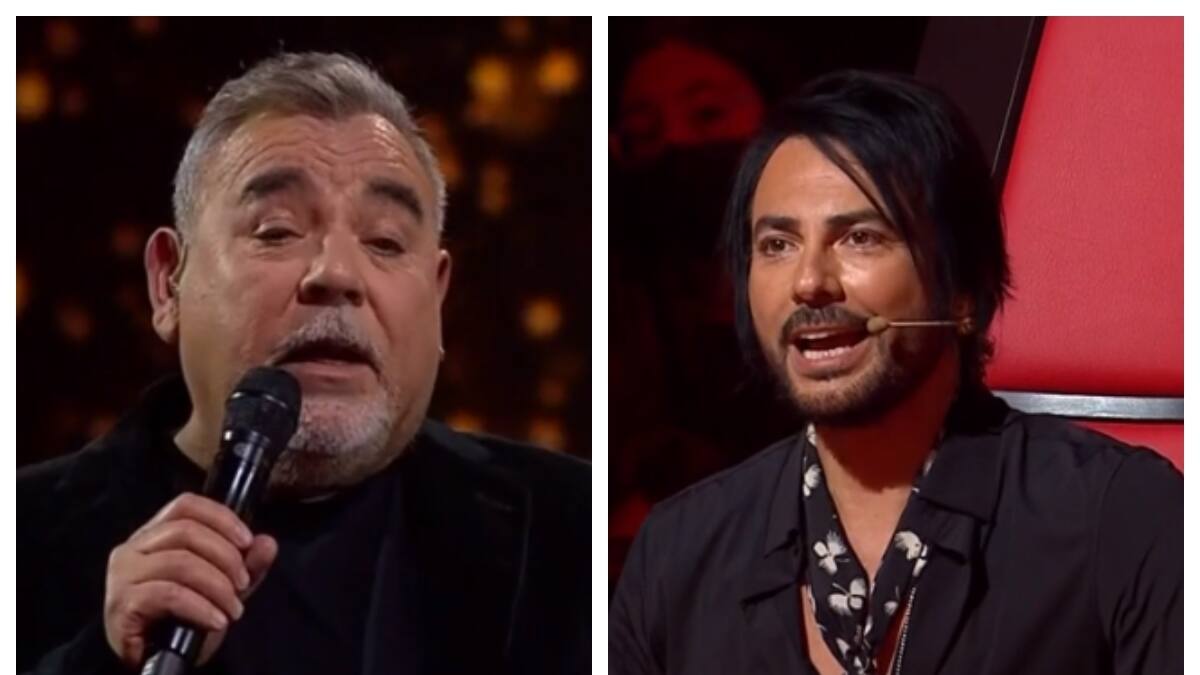 "Usted debería estar sentado acá": Beto Cuevas se rindió ante Jorge Caraccioli tras reconocer su carrera en "The Voice Chile"