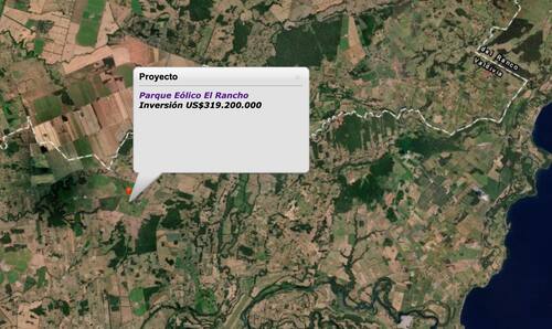 Esta es la ubicación exacta del proyecto de la empresa española Fotowatio Renewable Ventures (FRV).