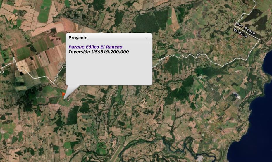 Esta es la ubicación exacta del proyecto de la empresa española Fotowatio Renewable Ventures (FRV).