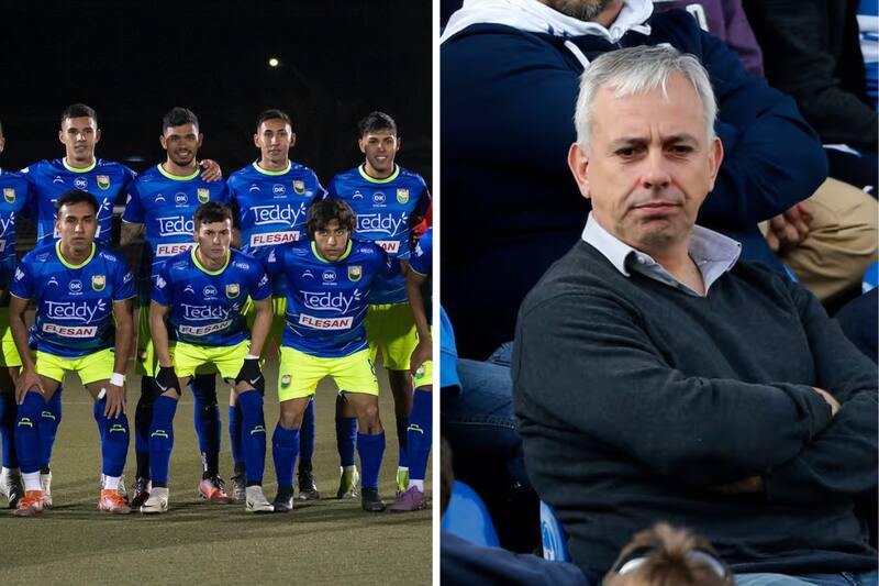 Alcaldesa desmiente compra por parte del representante de jugadores. Fotos: Facebook Deportes Colina y Aton.