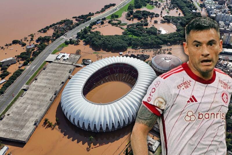 y los problemas en Copa Sudamericana tras las inundaciones en Porto Alegre.