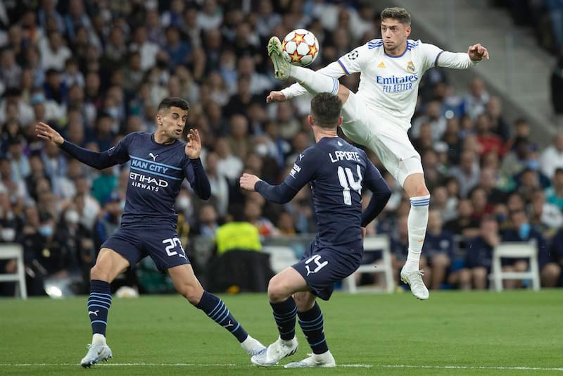 Real Madrid vs Manchester City se enfrentan por semifinales de la Champions League 2022-2023. (Foto: EFE).