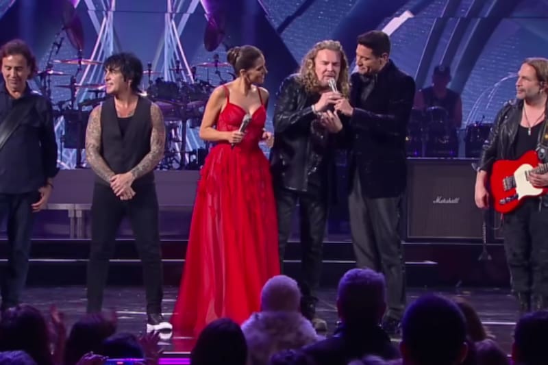 La banda estuvo presentándose hace un año en el Festival de Viña del Mar. Créditos Captura: FESTIVALDEVINACHILE