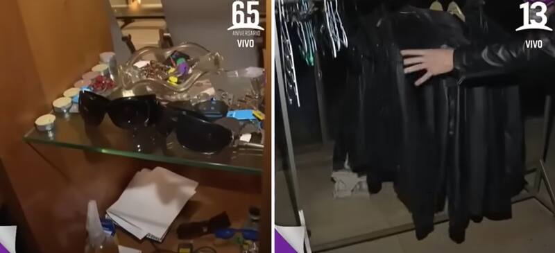 El departamento de Arturo Longton. Pantallazo Canal 13