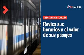 Tren Santiago- Chillán: Revisa los horarios de funcionamiento y el valor de sus pasajes