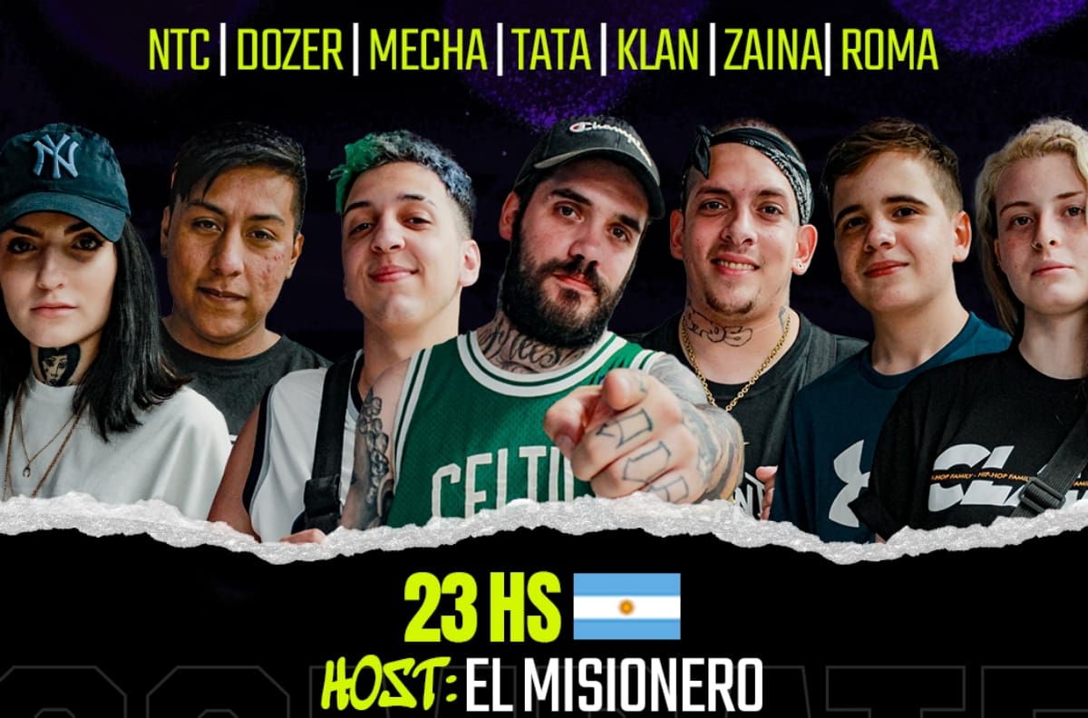 Combate Freestyle sigue en Argentina con su sexta fecha: Participantes, hora y dónde ver en vivo