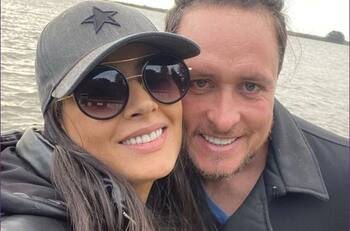 Rodrigo Wainraihgt fue sorprendido en su trabajo por sus hijos con Dominique Gallego