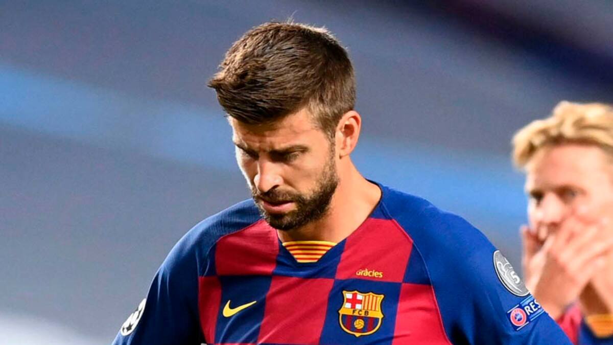 Gerard Piqué: "Es una vergüenza, si viene sangre nueva, soy el primero en irme"