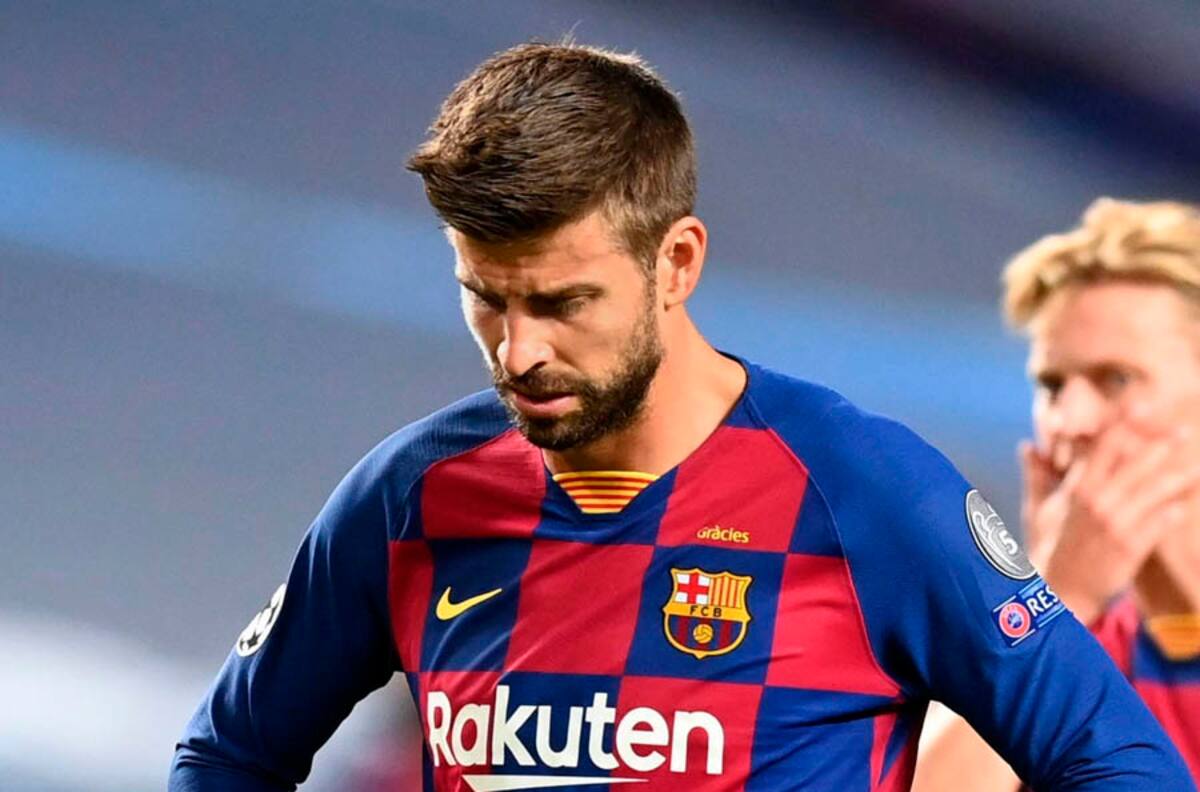 Gerard Piqué: "Es una vergüenza, si viene sangre nueva, soy el primero en irme"
