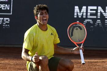 Cristian Garín derrotó a Auger-Aliassime y está en segunda ronda del Masters 1000 de Montecarlo