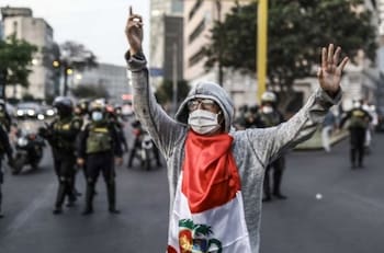 Protestas en Perú: Se confirman los dos primeros fallecidos esta madrugada