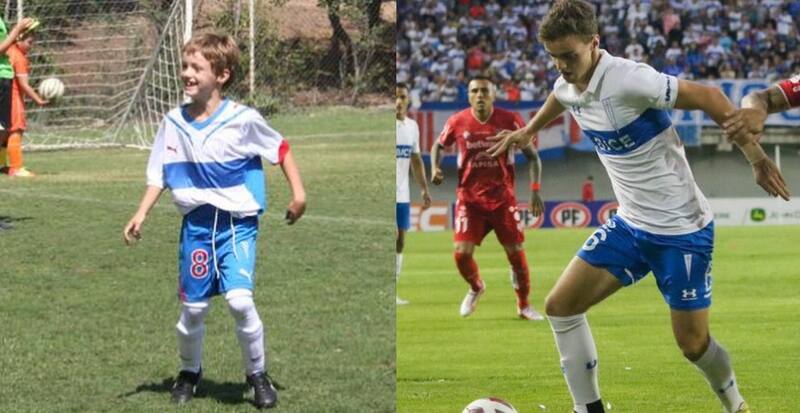 compartió dos fotos de su paso por la UC.